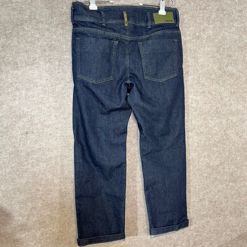 Viktos Gunfighter Jeans Mens 34x30 Dark Wash Cordura Denim Tactical Gorpcore